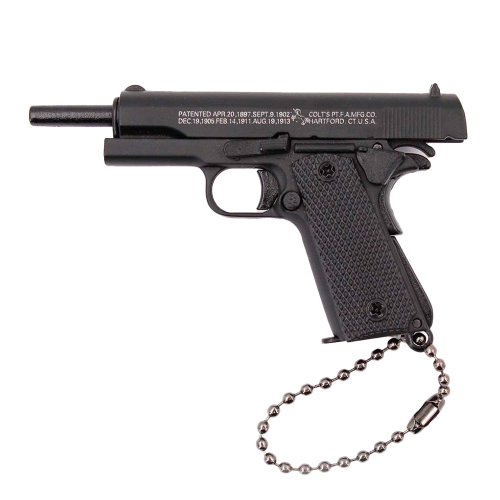 1911 Metal Alloy Keychain