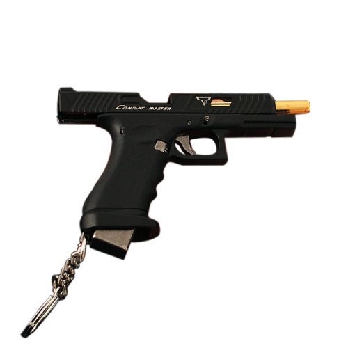 Glock 34 1:3 Scale Miniature Pistol Keychain