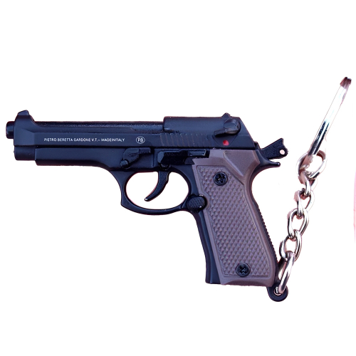 Beretta 92 Miniature Pistol Keychain