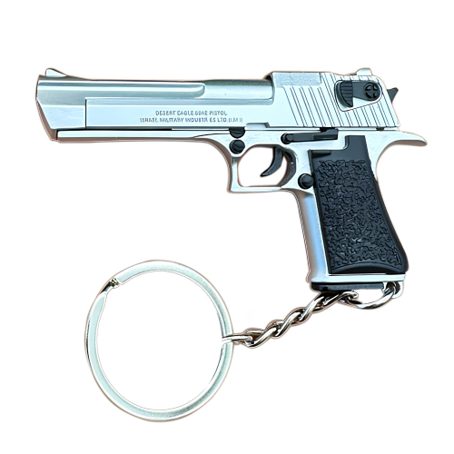 Desert Eagle Zinc Alloy Pistol Keychain