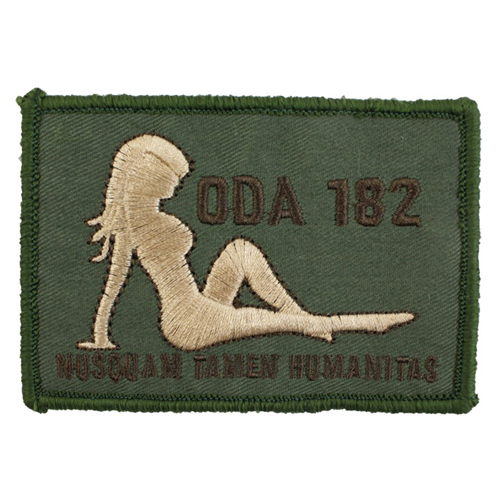 ODA 182 Girl Moral Patch