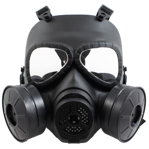 Gear Stock Dual-Fan Airsoft Gas Mask