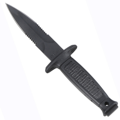 Kantas Boot Stainless Steel Knive W/ Nylon Web
