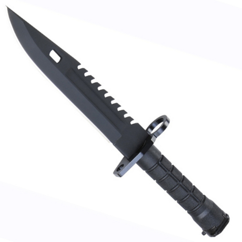 Kantas G.I. Type Stainless Steel M-9 Bayonet With Scabbard