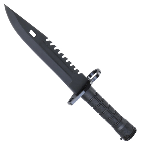 Gear Stock G.I. Type Stainless Steel M-9 Bayonet With Scabbard