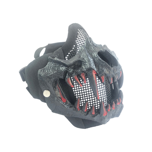 Half Face Skull Mask