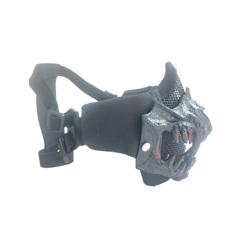 Half Face Skull Mask