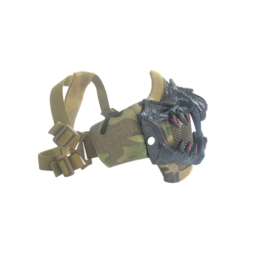 Half Face Skull Mask