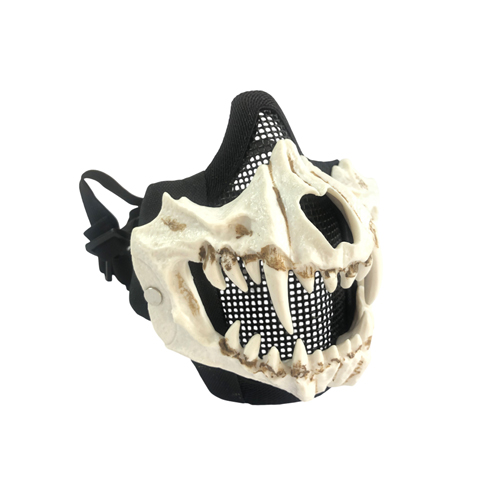 Half Face Skull Mask