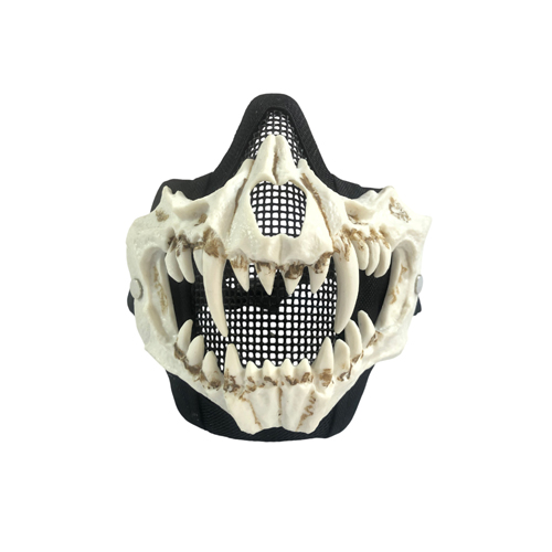 Half Face Skull Mask