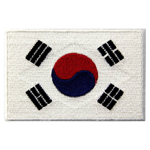 Gear Stock Flag Patch - South Korea