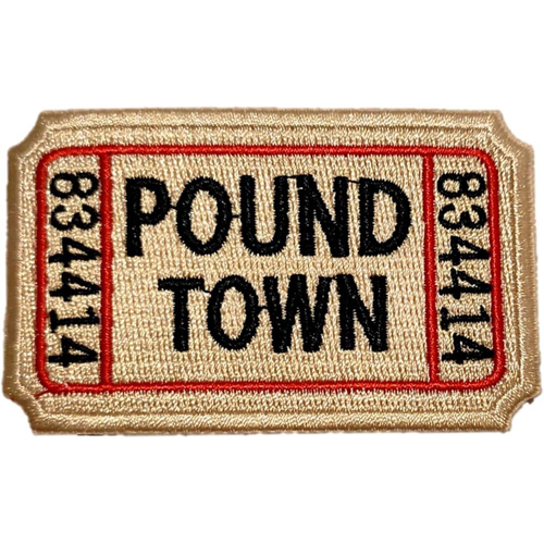 Gear Stock Patch - Pound Town Ticket