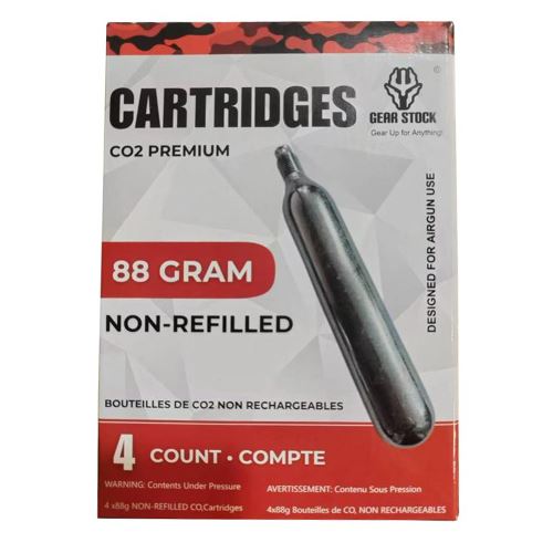 88G Co2 Gas 4 Pack