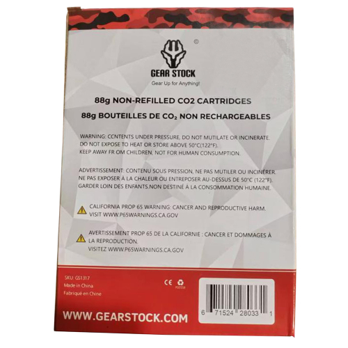 88G Co2 Gas 4 Pack