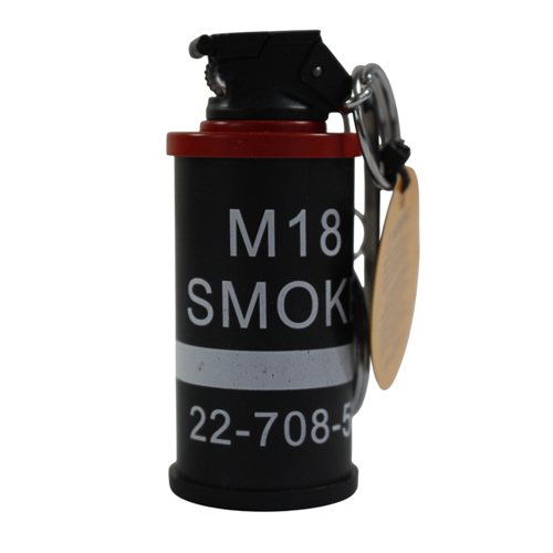 Smoke Grenade Keychain