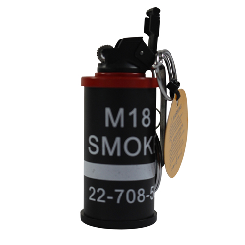 Smoke Grenade Keychain