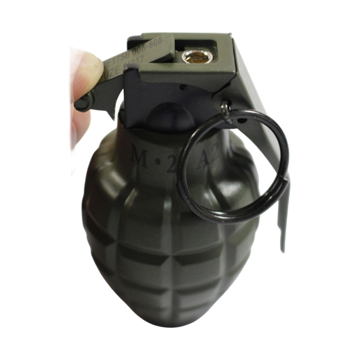 Explosive Grenade Replica Keychain