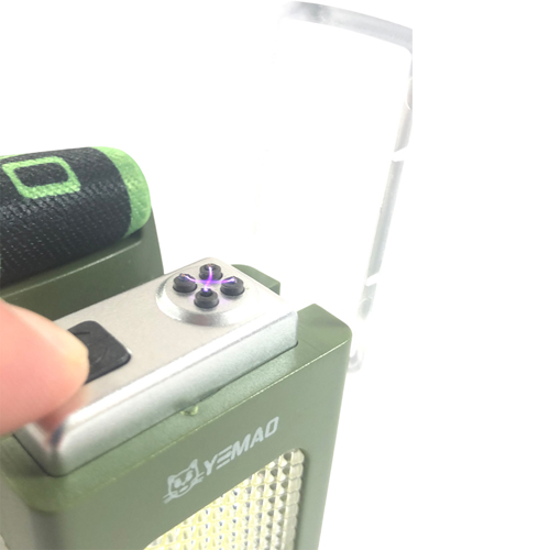 Outdoor LED Headlamp with Lighter