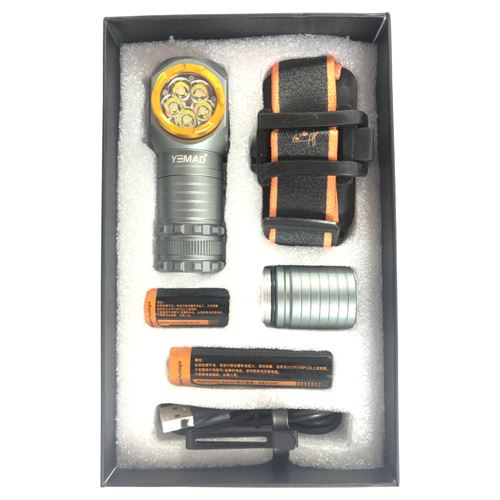 2-in-1 Outdoor Flashlight and Headlamp