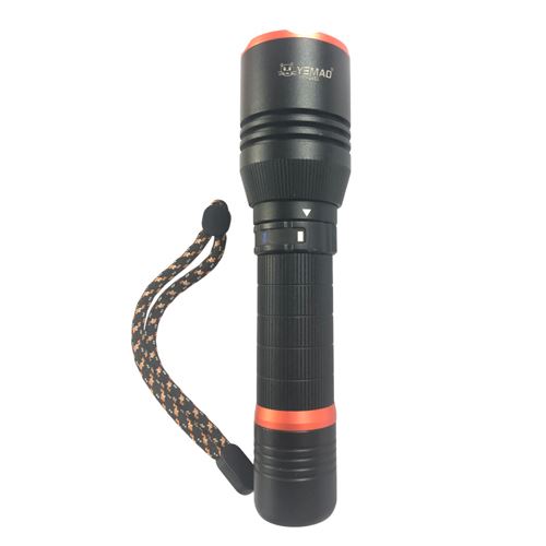 Telescopic Multicolor Portable Flashlight