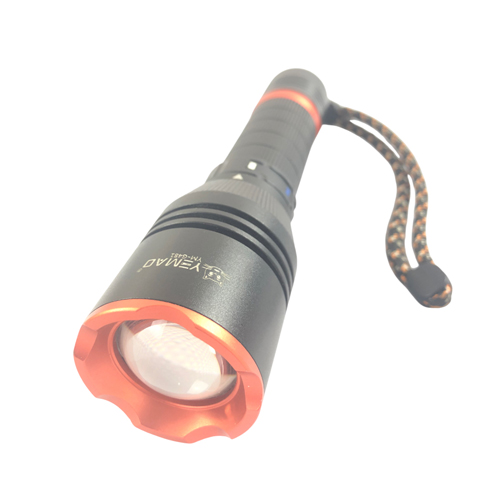 Telescopic Multicolor Portable Flashlight