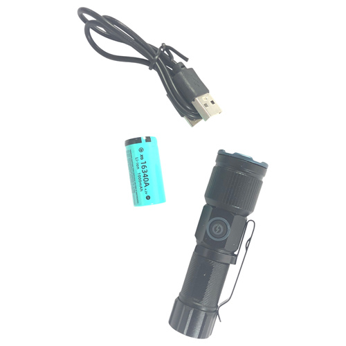 Mini LED Portable Telescopic Flashlight