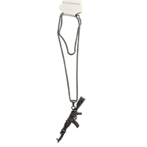 Pendant Steel Necklace