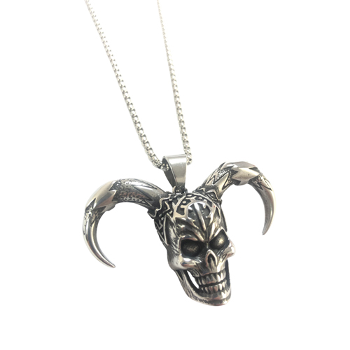 Pendant Steel Necklace