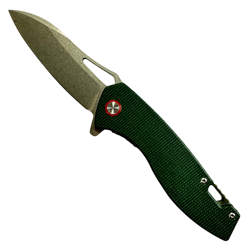 Verdant Drop Point Folding Knife