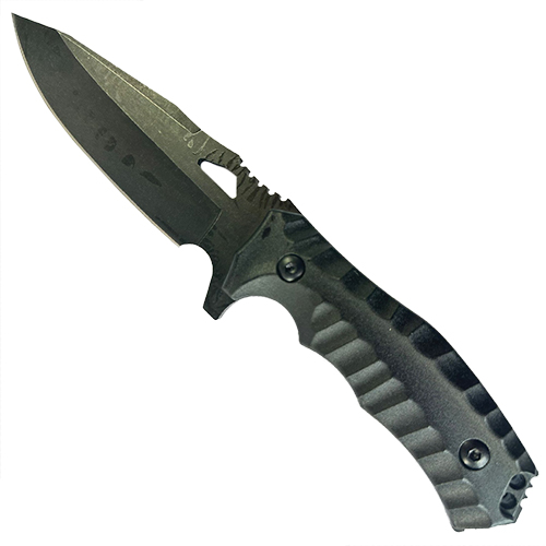 FieldCore Black Tactical Fixed Knife