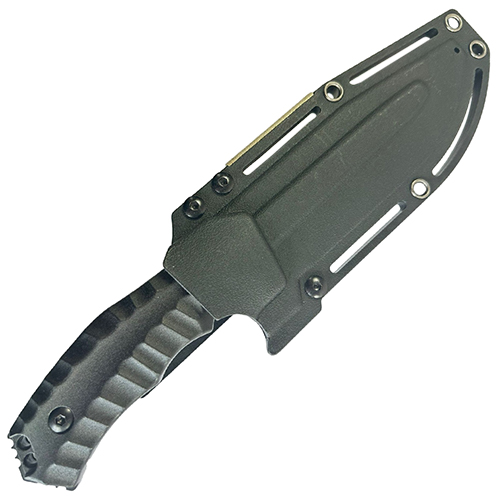 FieldCore Black Tactical Fixed Knife
