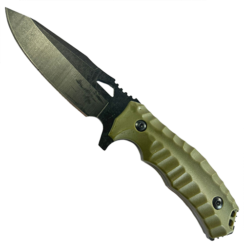 FieldCore Black Tactical Fixed Knife