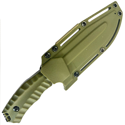 FieldCore Black Tactical Fixed Knife