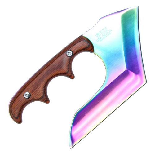 HBK207 4.75 Wood Handle Hunting Knife