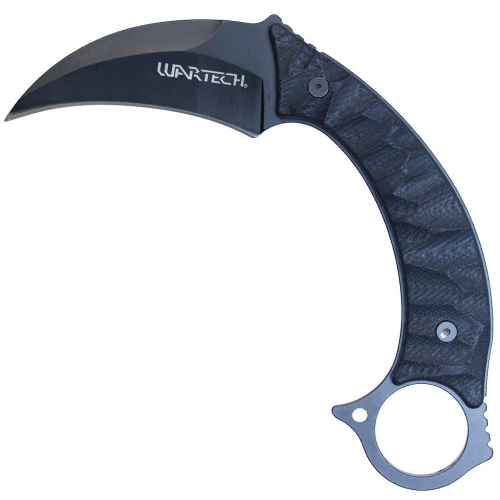 Wartech Steel Knife Karambit with Kydex Sheath