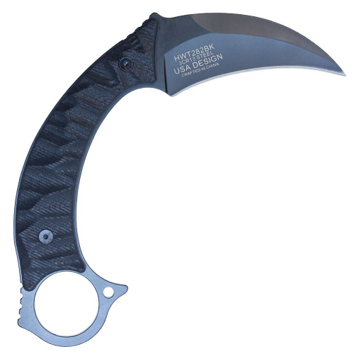 Wartech Steel Knife Karambit with Kydex Sheath