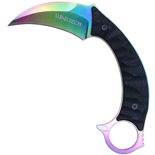 Wartech Steel Knife Karambit with Kydex Sheath