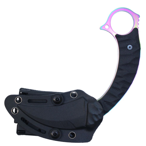 Wartech Steel Knife Karambit with Kydex Sheath