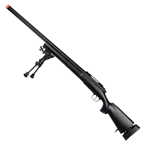 Echo1 USA M28 Bolt Action Black Airsoft Sniper Rifle - Gen 2