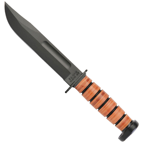 Ka-Bar 1317 Dog's Head Utility Knife w/ Sheath