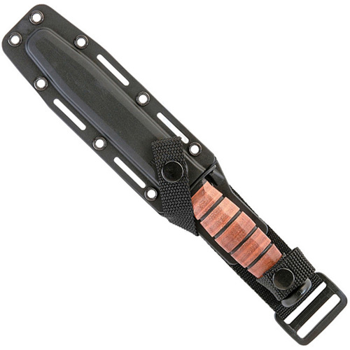 U.S. Army Leather Handle Fixed Blade Knife