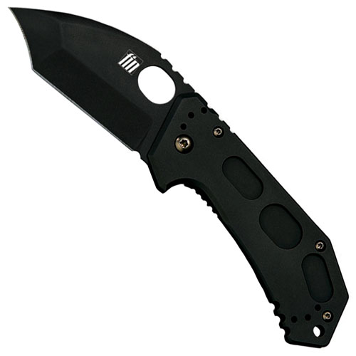 Fin Frame Lock Tanto Blade Folding Knife
