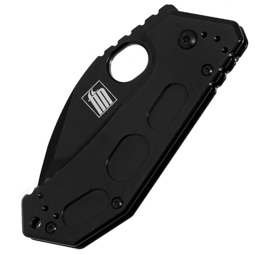 Fin Frame Lock Tanto Blade Folding Knife