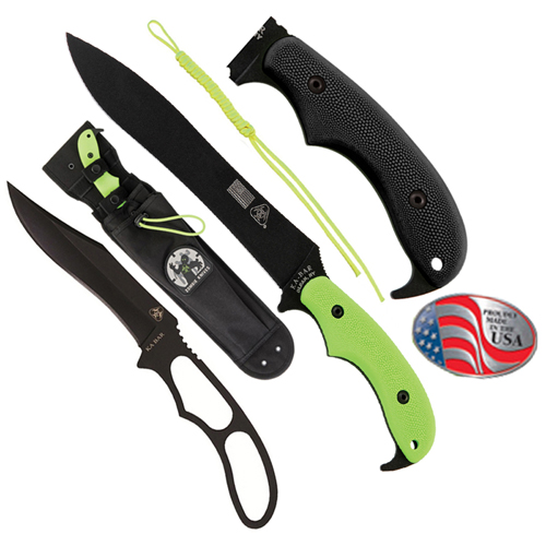 Zombie War Sword Plain Edge Fixed Blade Knife