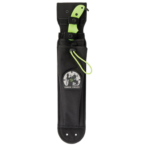 Pestilence Chopper Fixed Blade Knife - Toxic Green