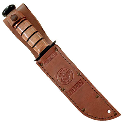Ka-Bar IWO Jima Commemorative Plain Blade Fighting Knife