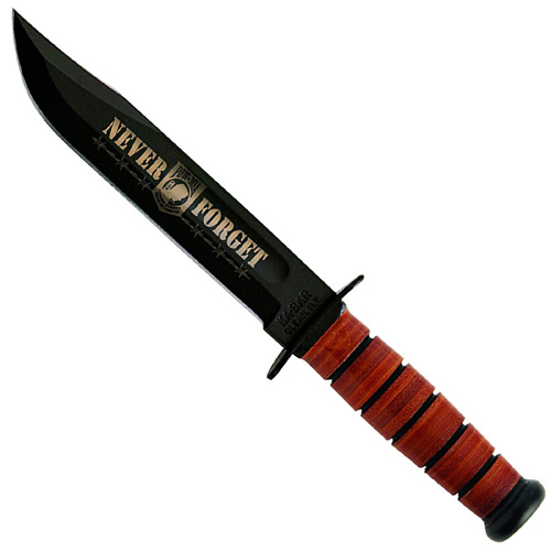Ka-Bar POW MIA Commemorative 1095 Cro-Van Steel Fighting Knife