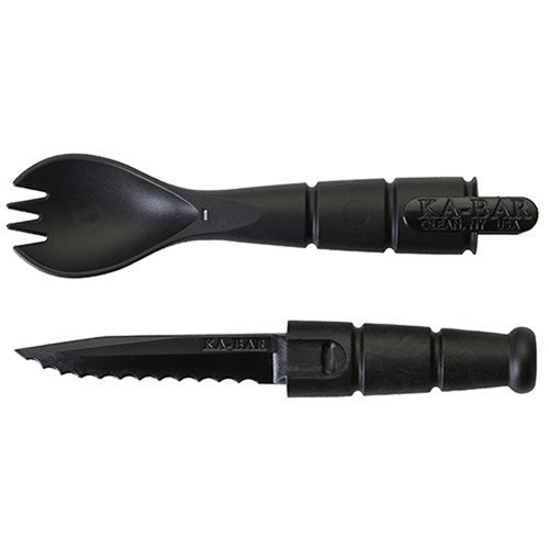 Ka-Bar 9909 Grilamid Tactical Spork - Black
