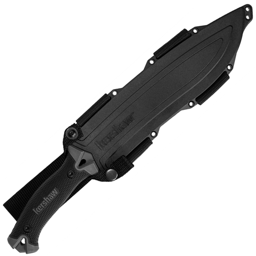 Camp 10 Fixed Blade Knife w/ Glass-Filled Nylon Sheath