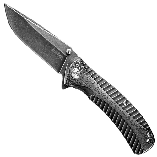 Starter 4Cr14 Steel Blackwash Finish Blade Folding Knife
